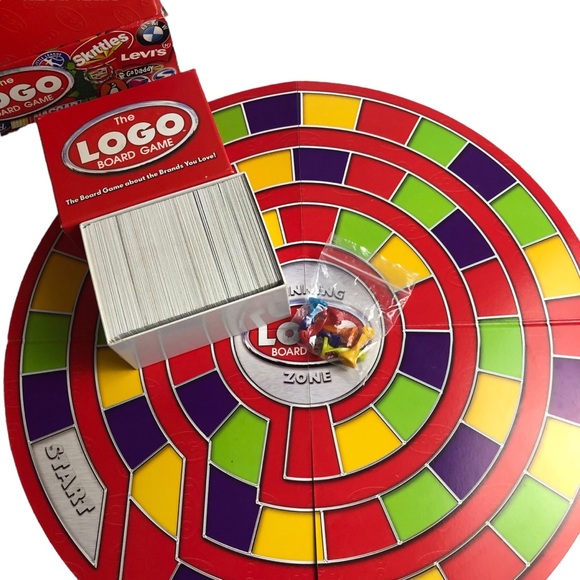 BOARD GAME - Spin Master The Logo Board Game For Two To Six Players. - Picture 5 of 16